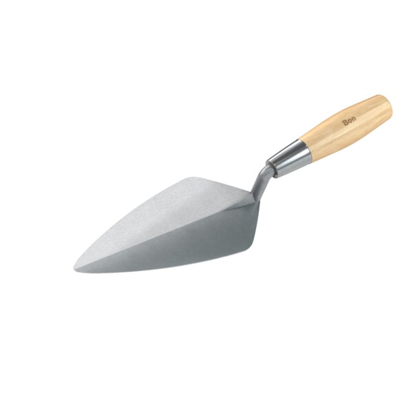 Bon 72-212 Brick Trowel, Carbon Steel Nl 9" Wood Handle